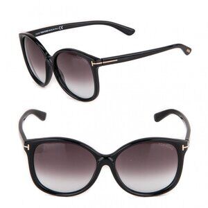 Tom Ford Alicia Cat-Eye Gradient-Lens Sunglasses with Case